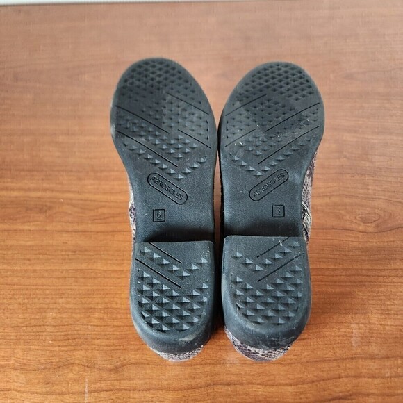 Aerosoles Womens Sophia Black Snake Print Round Toe Ankle Booties Size 6 - Picture 11 of 11